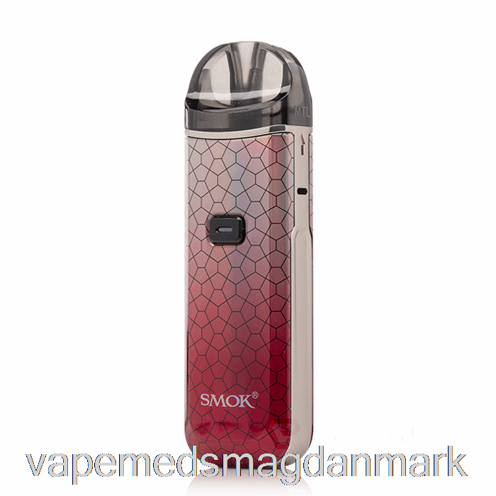 Vape Væske Smok Nord Pro 25w Pod Kit Sølv Rød Rustning